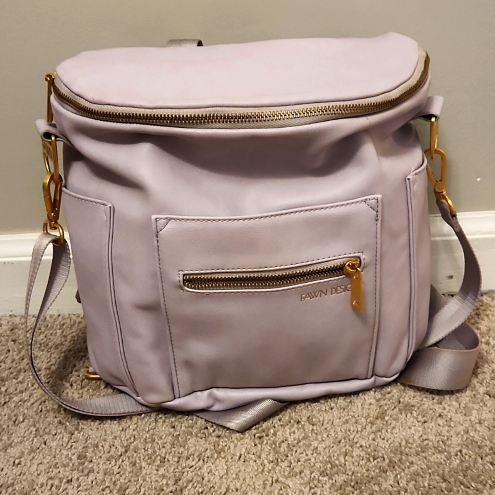 Fawn Design - The Original Diaper Bag- LILAC